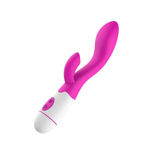 G Noktası Uyarıcılı Vibratör – Şarjlı, Su Geçirmez, Titreşimli Kadın Masaj Aleti 20 cm