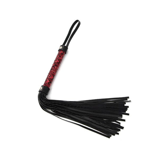 Deri Fantezi Kırbaç – Kaymaz Saplı, Dayanıklı ve Şık Tasarım